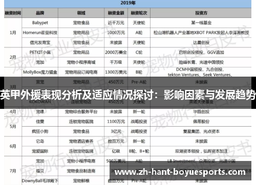 英甲外援表现分析及适应情况探讨：影响因素与发展趋势