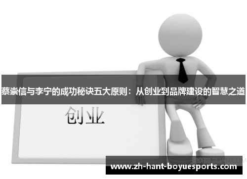 蔡崇信与李宁的成功秘诀五大原则:从创业到品牌建设的智慧之道 蔡崇信与李宁的成功秘诀五大原则:从创业到品牌建设的智慧之道